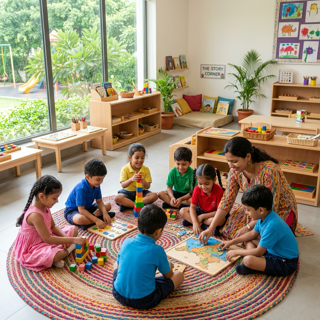 Pre-Primary Wing and Classrooms